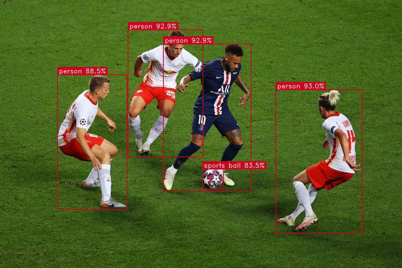 object detector football