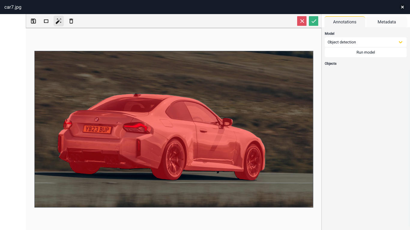 instance segmentation car