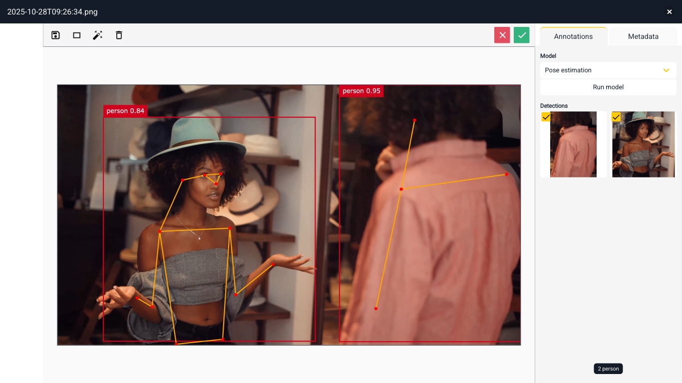 pose estimation retail